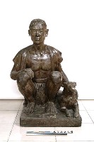 藏品(泰雅族男性塑像)的圖片